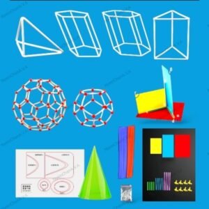 Mathenatic three dimensional geometric set