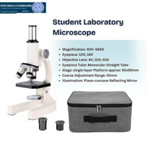 20113_student microscope without fine adj (3) Student Microscope (40X to 640X) without fine adjust