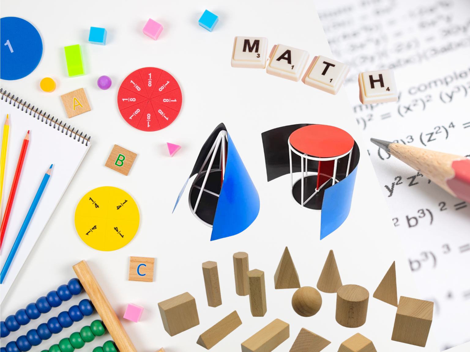 Geometric Solid Block Set